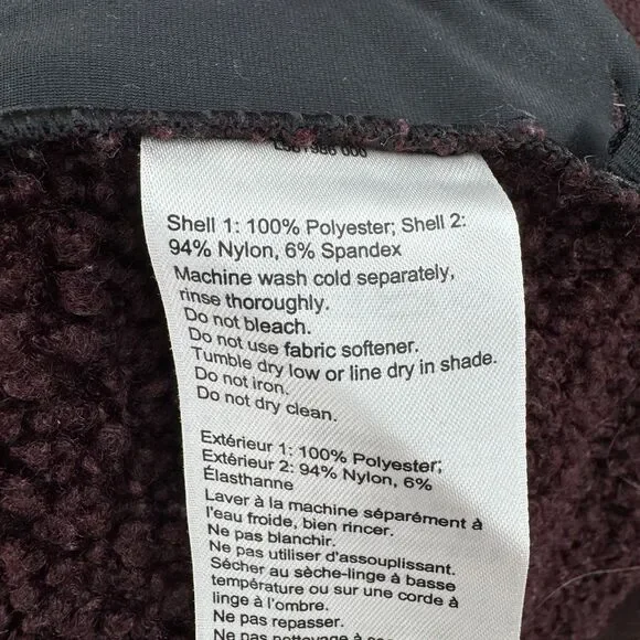 OUTDOOR RESEARCH Brown Juneau Fleece Hoodie Sweater Coat Size L Large